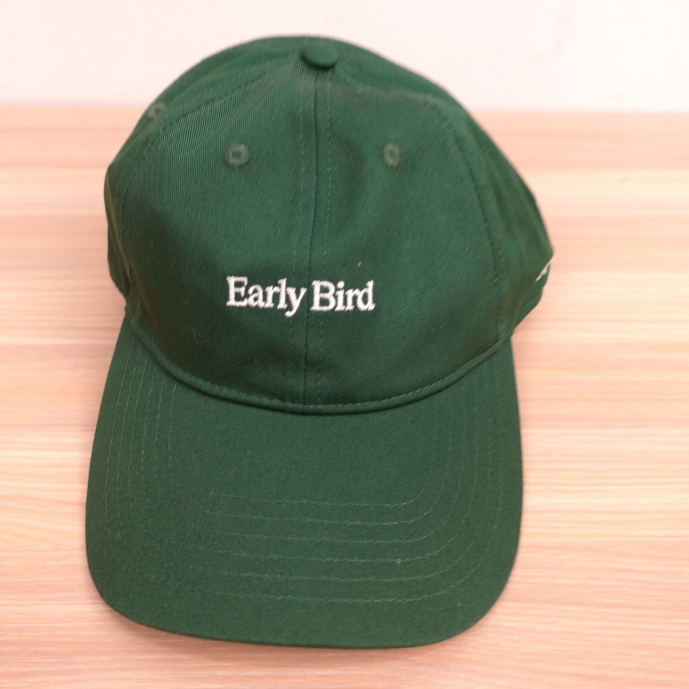 Early Bird Green Cap Men Dark Forest Athletic Dad Hat AG1 Baseball Strapback Hat